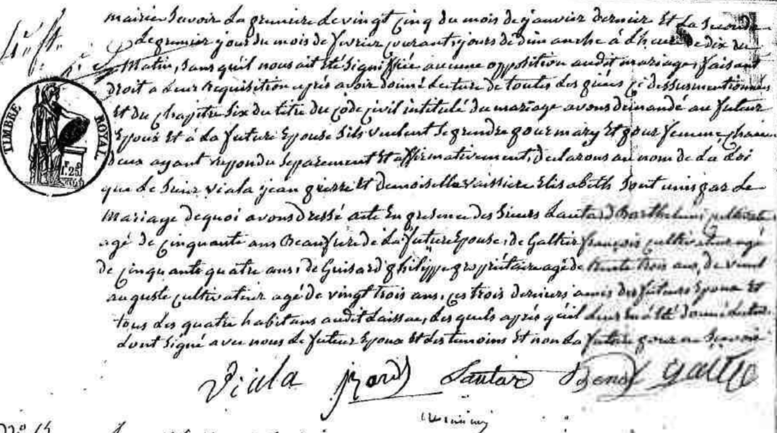 Viala Jean-Pierre - Vaissière Elisabeth 1835 - 3.JPG